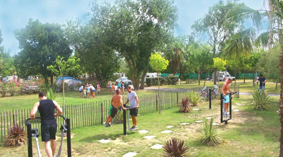 Camping L'air Marin : Aire De Fitness