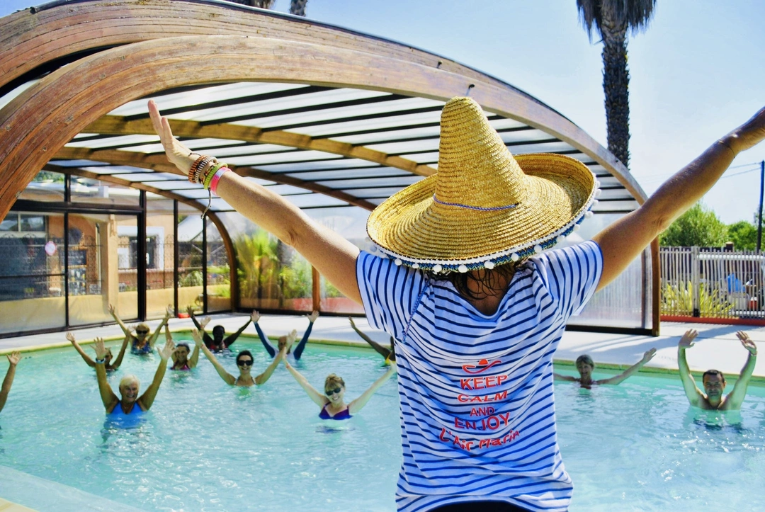 aquagym camping vias