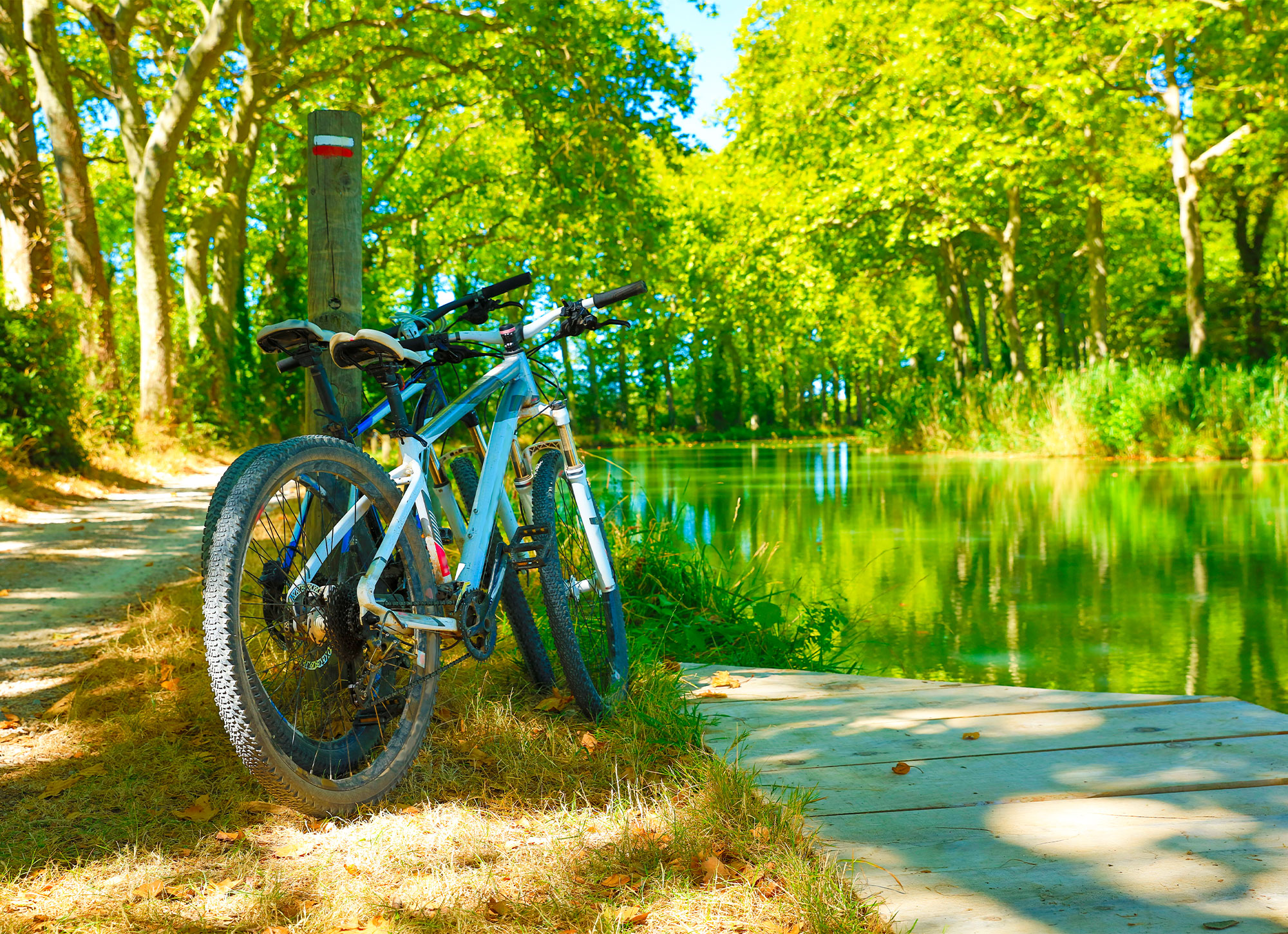 balade a velo en famille languedoc
