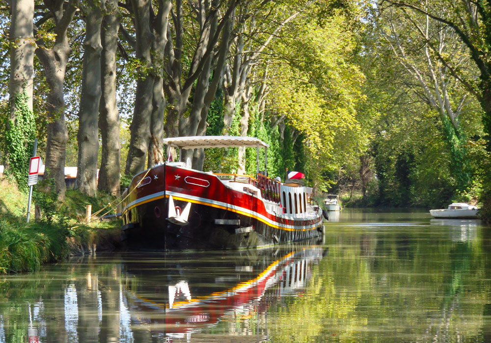 balade en peniche canal du midi