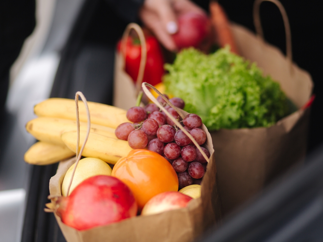 camping with grocery store