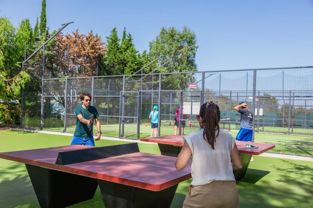camping herault ping pong
