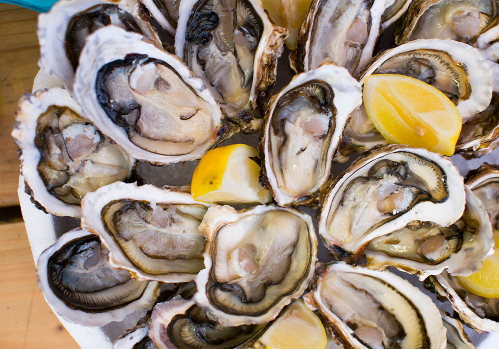 deguster des huitres a vias