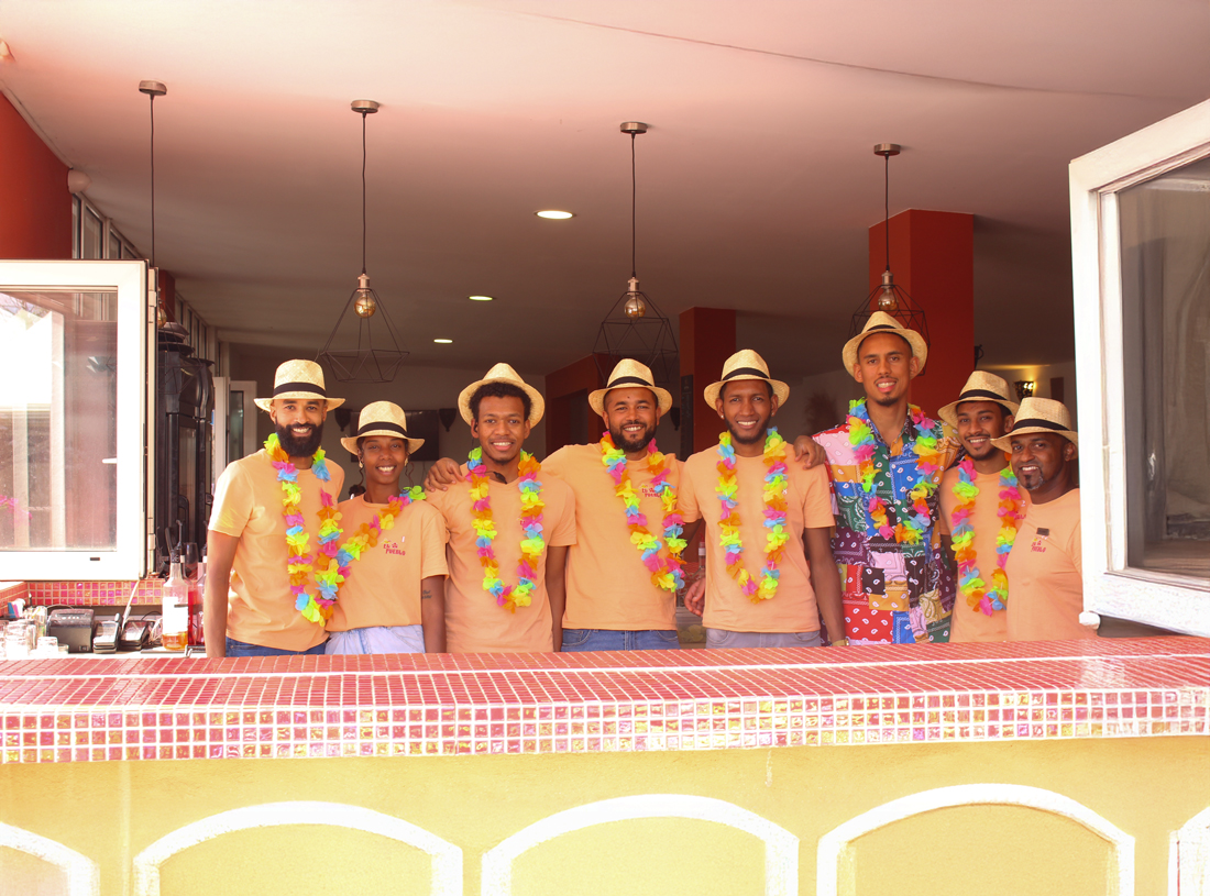 restaurant team