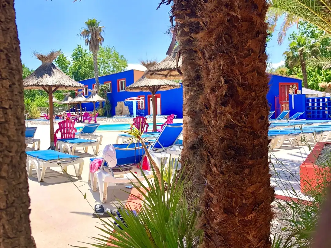 espace solarium camping vias