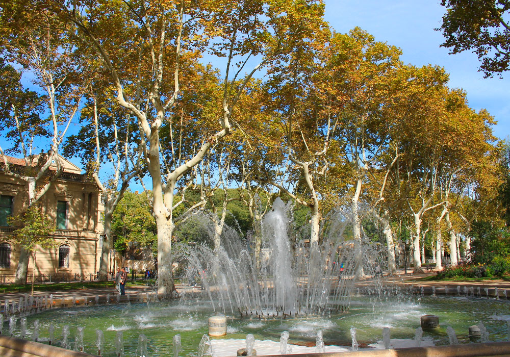 esplanade charles de gaulles a montpellier
