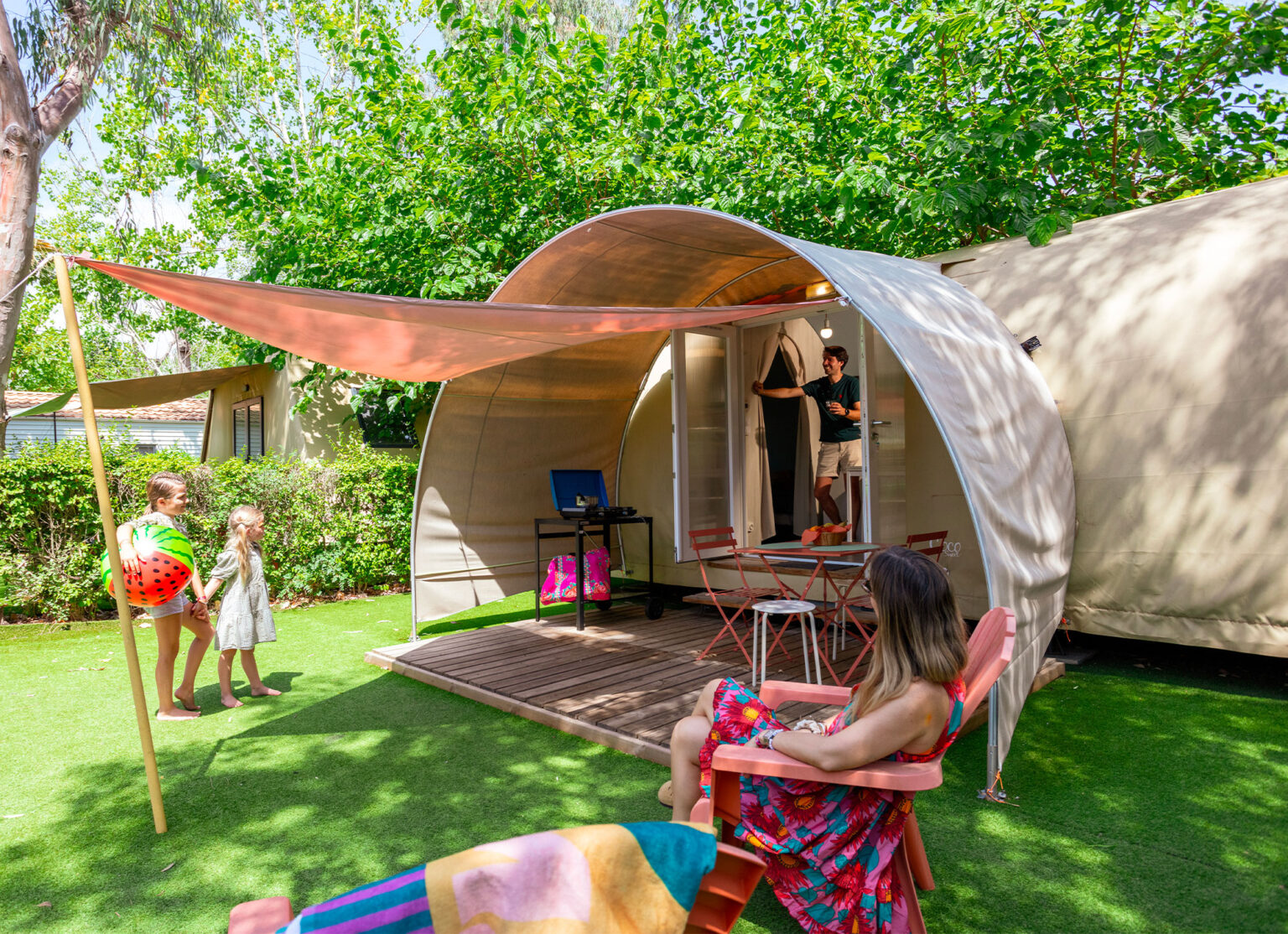 Camping Vias | Camping aan zee Middellandse Zee | Finca L'Air Marin 4*