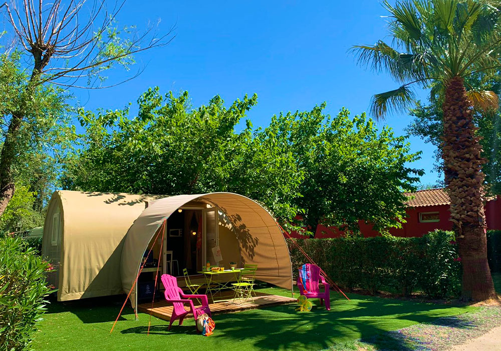ongewone huur camping herault