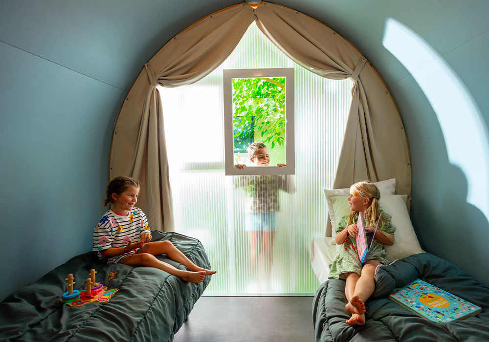 Bijzondere kampeeraccommodatie in de buurt van vias