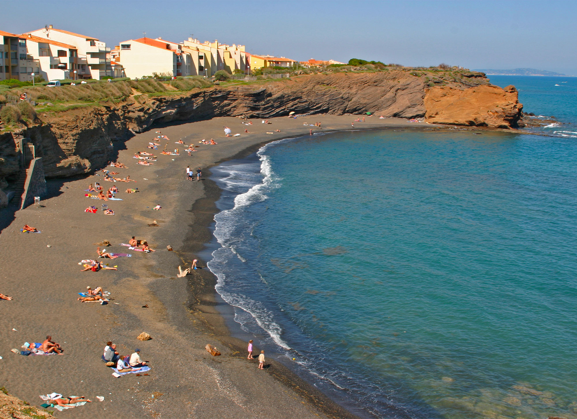 plage de la grande conque languedoc roussillon