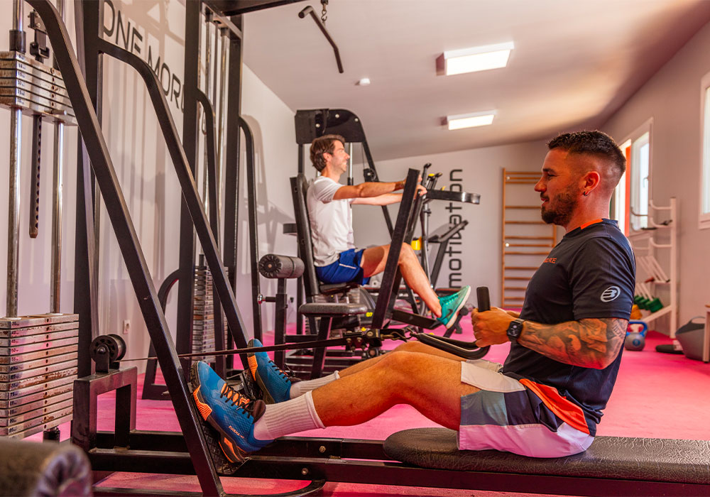 salle de fitness camping vias