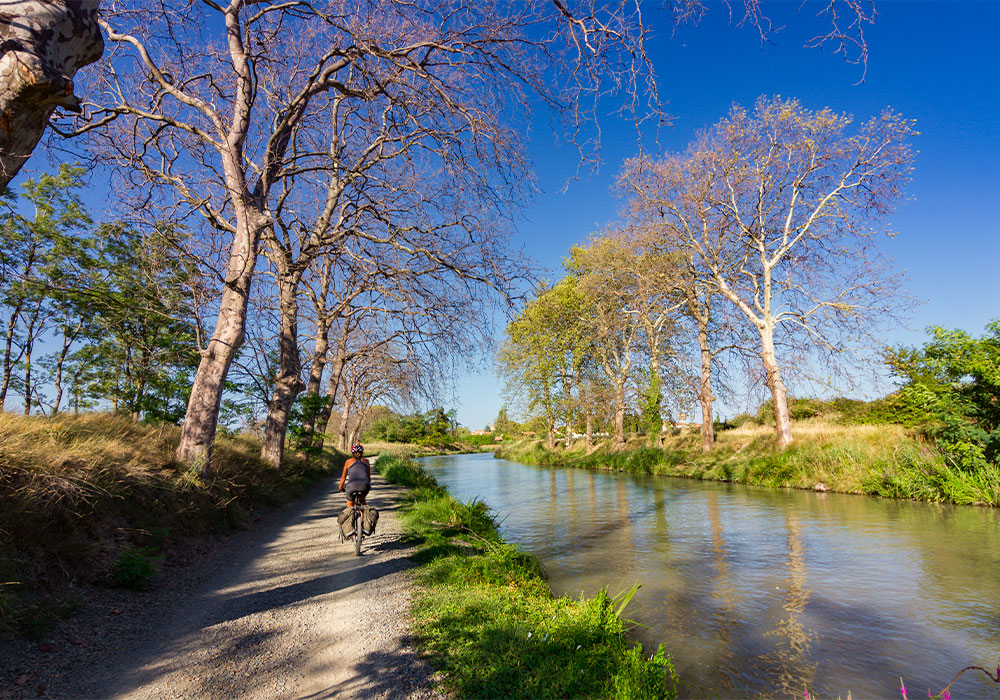 biking in beziers