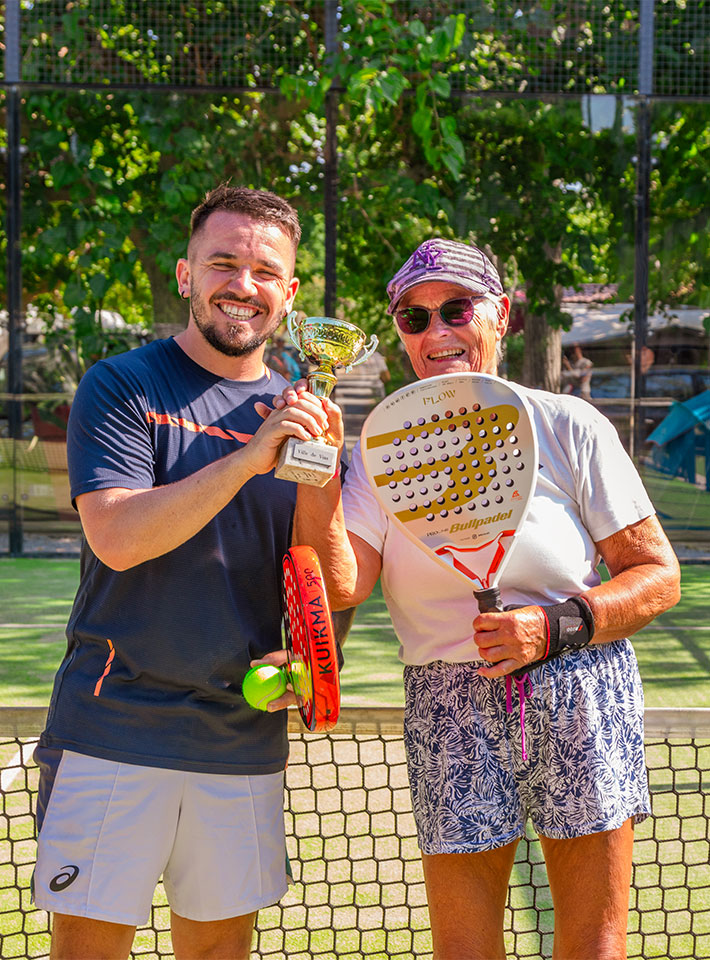 padel court camping air marin vias