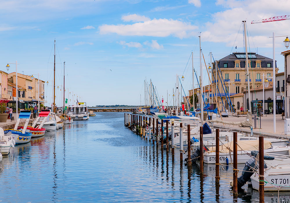 visiter le port de marseillan